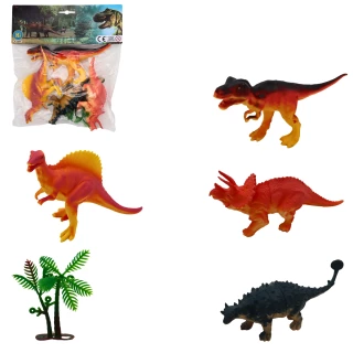 DINOSAURI 14-18CM + ACESSORI 2 MODELLI ASSORTITI