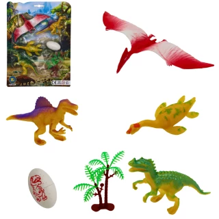DINOSAURI 10-14CM + ACCESSORI