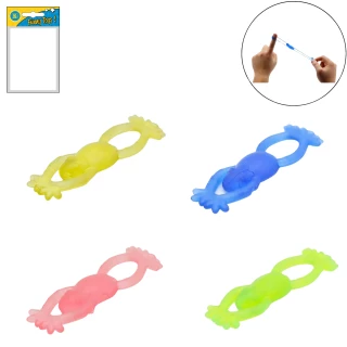 STICKY FROSCH 7CM 4 FARBEN SORT.