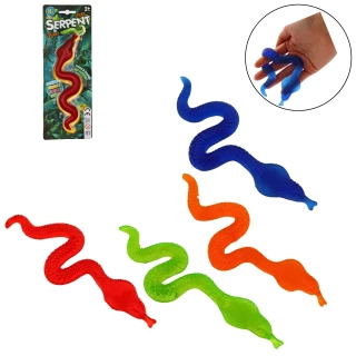 STICKY SCHLANGE 23CM 4 FARBEN SORT.