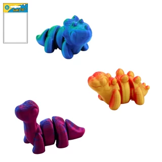ANIMALE DINAUSAURO LASER 5CM 3 MODELLI ASSORTITI DI 3 PEZZI