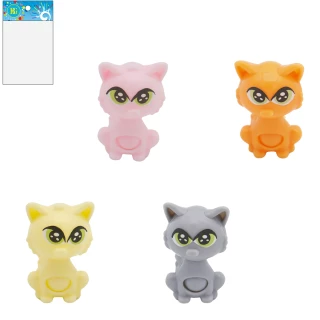 PUZZLE 3D GATTO 6 PEZZI 4CM 6 MODELLI ASSORTITI