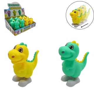 DINOSAURO MECANICO 12.5CM 2 COLORI ASSORTITI