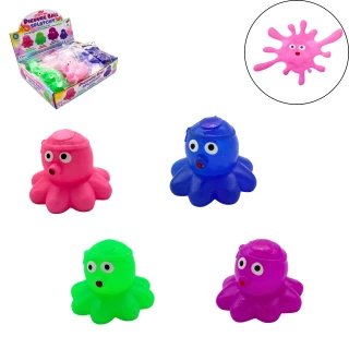 POLPO SPLATCH 5.5CM 4 COLORI ASSORTITI