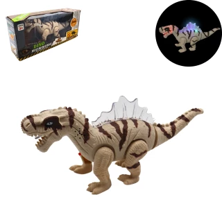 ANIMAL DINO 30CM MARCHEUR SON/LUM 2A PNI