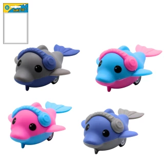TIERE DELPHIN 7,5CM RUECKZUG 4F
