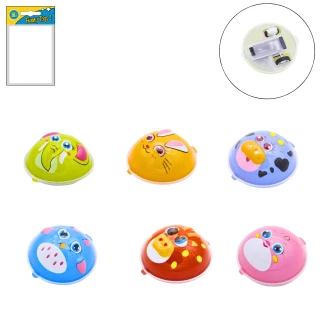 TIERE ROLLE RUECKAUFZUG 4CM 12 SORTIMENT