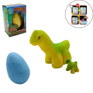 UOVO DI DINOSAURO GIGANTE 11.5CM 3 COLORI ASSORTITI