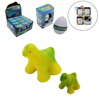 WACHSEND EI DINO 7CM