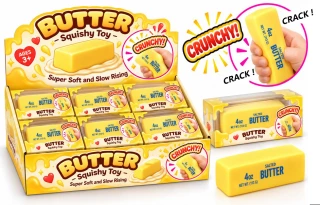 SQUISHY BEURRE CRUNCHY 14CM 