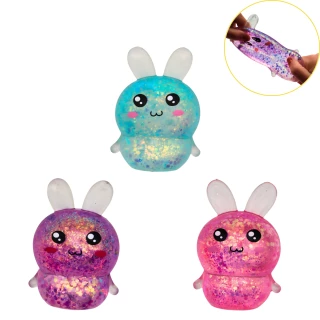 KAWAII LAPIN ANTISTRESS 2 COULEURS ASSORTIES
