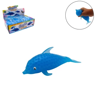 DOLPHIN ANTISTRESS WITH BEADS 17CM