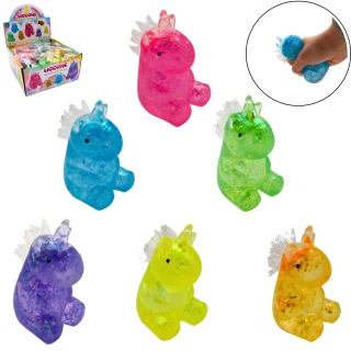 UNICORN ANTISTRESS 10CM 6 ASSORTED COLORS