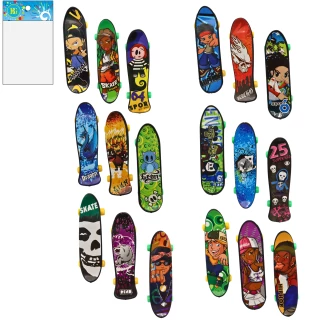 MINI SKATEBOARD DA DITO 9.5CM 18 MODELLI ASSORTITI