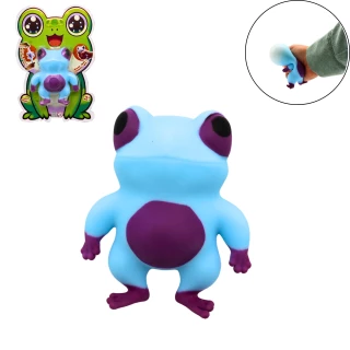 FROSCH ANTISTRESS 10CM 4 FARBEN SORT.