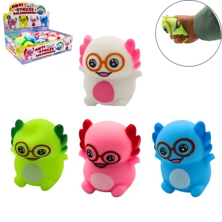 ANIMALE SALAMANDRA ANTISTRESS 8CM 4 COLORI ASSORTITI
