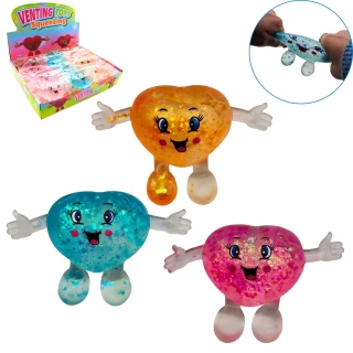 CUORE ANTISTRESS 12CM 3 COLORI ASSORTITI