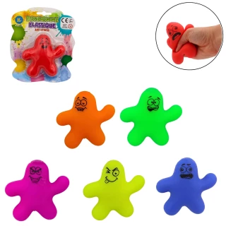 FIGURINE ANTISTRESS 10CM 6 COULEURS ASSORTIES
