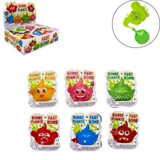 BOMB BAG PUZZOLENTE 8.5X7CM 6 COLORI ASSORTITI