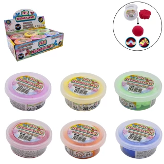 PASTA DI RIMBALZO 22 GRAMMI 6 COLORI ASSORTITI
