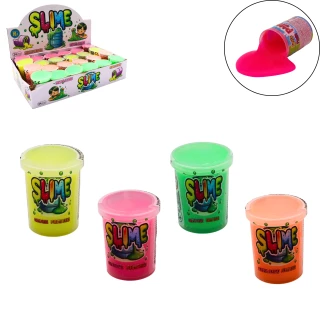 PASTA DI BAVA DI BARILE FLUORESCENTE 40 GRAMMI 4 COLORI ASSORTITI