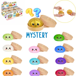 KAWAII BUN ANTISTRESS 10CM 12 FARBEN SORT. 