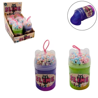 PASTA DI BAVA TESTA DI GATTO 180 GRAMMI CON PALLINE 2 COLORI ASSORTITI