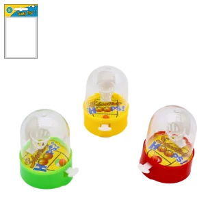 GIOCO DI MINI BASKET-BALL 6CM 3 COLORI ASSORTITI
