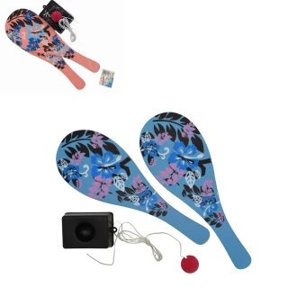 BALL AN SCHNUR 38CM 6 FARBEN SORT.