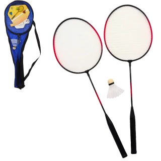 RACHETTE BADMINTON 62.5CM + RUFFLE