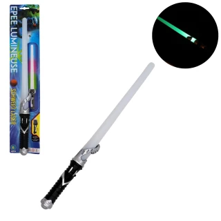 SCHWERT 47.5CM MIT LICHT UND BATTERIEN 2 FARBEN SORT.