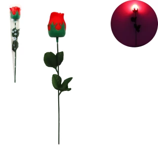 LEUCHTENDE ROSE 32CM 2 SORTIMENT