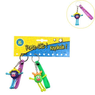 PORTACHIAVI LABBRA GRANDI 6.5CM 4 COLORI ASSORTITI