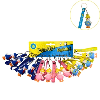 PORTACHIAVI ANATRA 6CM 3 COLORI ASSORTITI