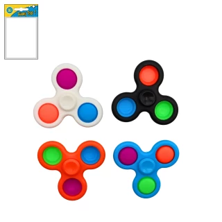 KREISEL POP IT 7.5CM 4 FARBEN SORT.