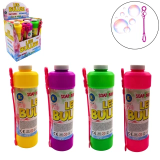 BOLLE DI SAPONE 900ML 25CM 4 COLORI ASSORTITI