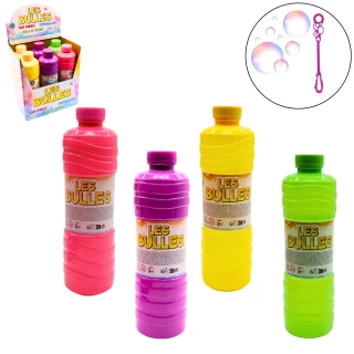BOLLE DI SAPONE 900ML 25CM 4 COLORI ASSORTITI