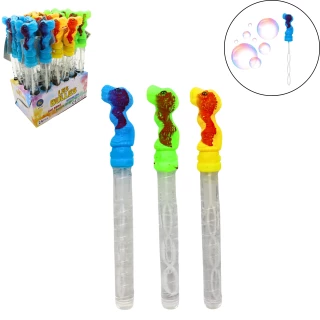 BOLLE DI SAPONE DINOSAURO 50ML 25CM 3 COLORI ASSORTITI