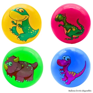 PALLONE DINOSAURO PVC 23CM 5 MODELLI ASSORTITI