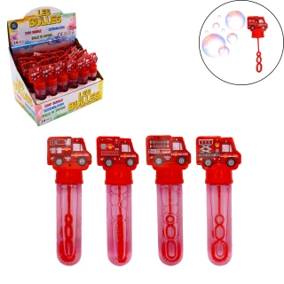 BOLLE DI SAPONE CAMION DEI POMPIERI 35ML 14CM