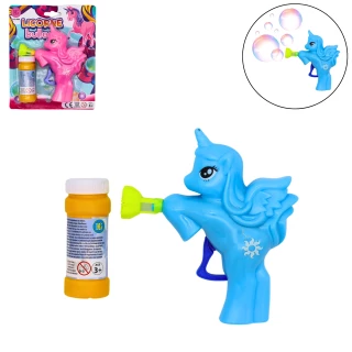 SEIFENBLASEN PISTOLE EINHORN 16X14CM