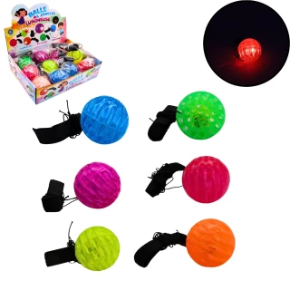 BAELLE 6CM FUR FUSS MIT BATTERIEN 4 SORTIMENT
