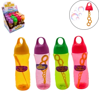 SEIFENBLASEN 250ML 18CM 4 FARBEN SORT.