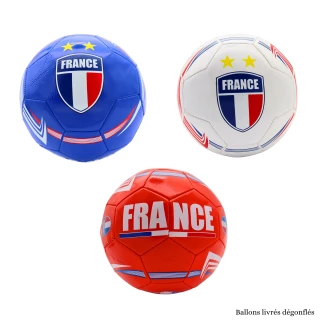 CALCIO FRANCIA NUMERO 5 SIMILPELLE 3 COLORI ASSORTITI