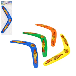 BOOMERANG STYRO 13CM 4 COLORI ASSORTITI