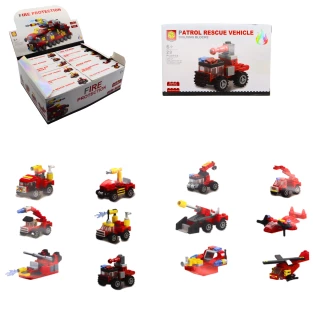 PUZZLE POMPIERE DIY 12 MODELLI ASSORTITI