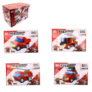 PUZZLE POMPIERE 4 MODELLI ASSORTITI