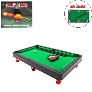 BILLARD 38X23CM MIT FUESSEN