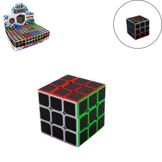 JEU DE PATIENCE CUBE CARBONE 5.5CM 