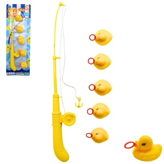 CANNA DA PESCA 40CM + 5 ANATRE 